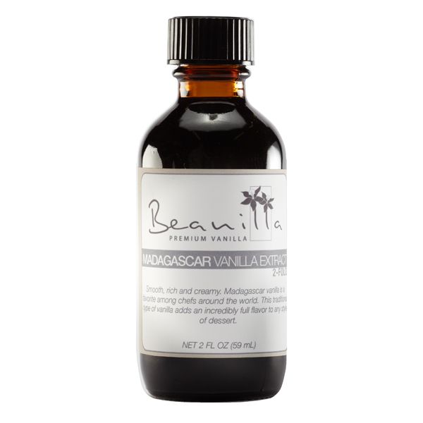 Madagascar Vanilla Extract (Double-Fold) - 2 fl oz